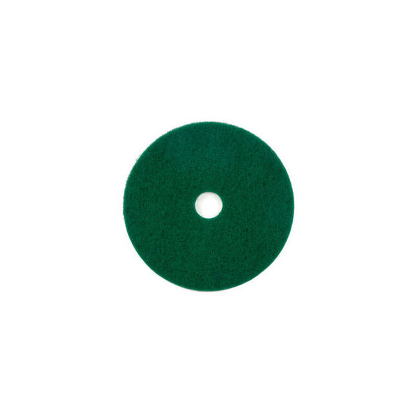Global Industrial 18"" Scrubbing Pad Green 5 Per Case