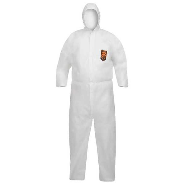 Kleenguard Coveralls,3XL,Wht,KleenGuard A40,PK25 47999
