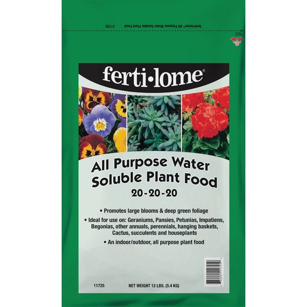 Ferti-Lome 12 Lb. 20-20-20 All Purpose Dry Plant Food 11725 Ferti-Lome 12 Lb. 20-20-20 All Purpose Dry Plant Food 11725