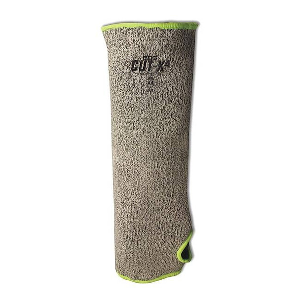 Bdg Grey Cut Resistant Sleeve Thumb Hole, Size 14" 99-1-325-14