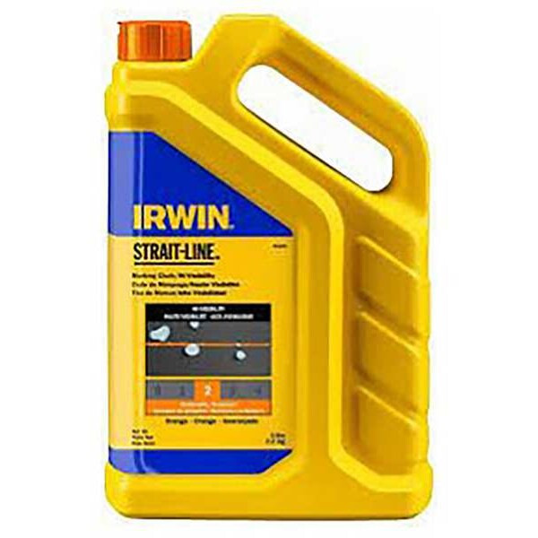 Irwin Marking Chalk,High Visibility Orange 65105