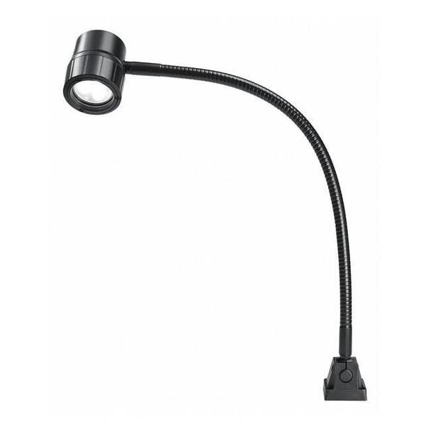 Waldmann Gooseneck Task Light,LED,460 lm,6W,Black 113261000-00641180