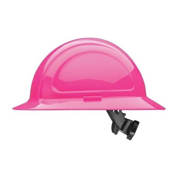 Hard Hat, N20, Polyethylene, 4 Point Ratchet, Type 1, Class E, Hot Pink