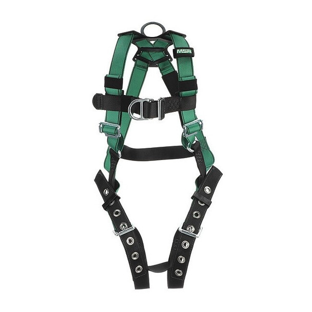 V-FORM Full Body Harness, 2XL, 400 lb., Quick-Connect Chest/ Tongue Leg Straps