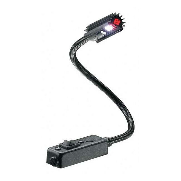 Federal Signal Gooseneck Task Light,LED,5W,18" Arm L. LF18ES-LED