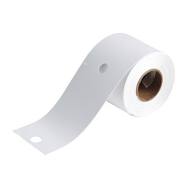 Brady Label Roll, White, Labels/Roll: 100 J20-255-2551