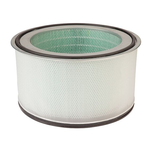 Tennant Air Filter,Synthetic Fiber,Black/Ivory 63297