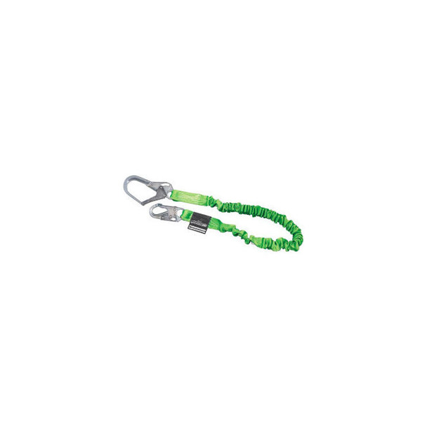 Miller Manyard II Shock-Absorbing Lanyard 6-Ft Locking Snap & Rebar Hook 219M-Z7