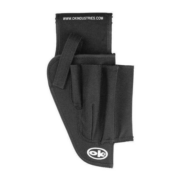 Ok Industries Tool Pouch, Tool Pouch, Black, Nylon, 5 Pockets H-1000