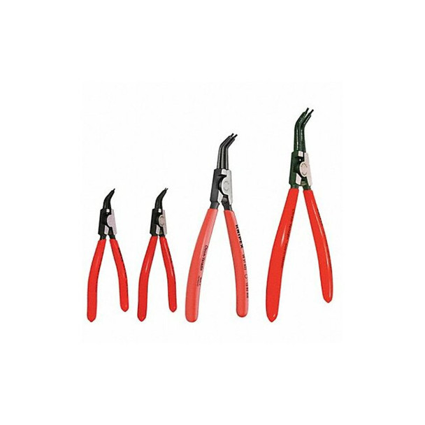 Knipex Retaining Ring Plier Set,45 deg.,4 pcs. 9K 00 19 02 US