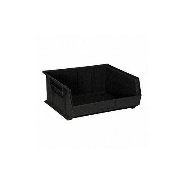 Quantum Storage Systems ESD Conductive Bin,Black,PP,7 in QUS250CO