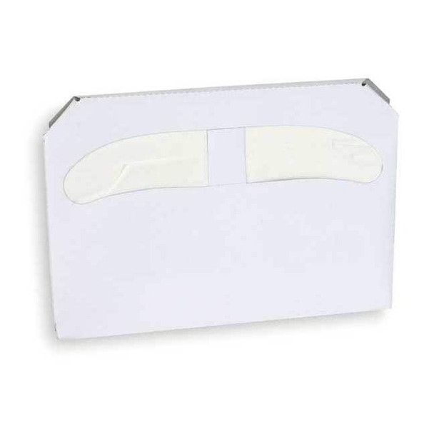 Tough Guy Toilet Seat Cover, 1/2 Fold, 250 Sheets, White, 20 PK 2VEX6
