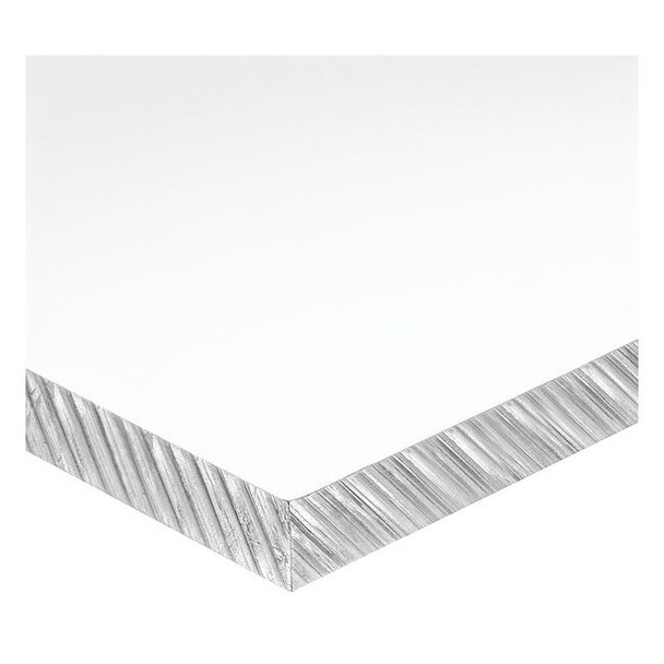 Colorless Polycarbonate Polycarbonate Sheet 96" L x 48" W x 1/4" Thick