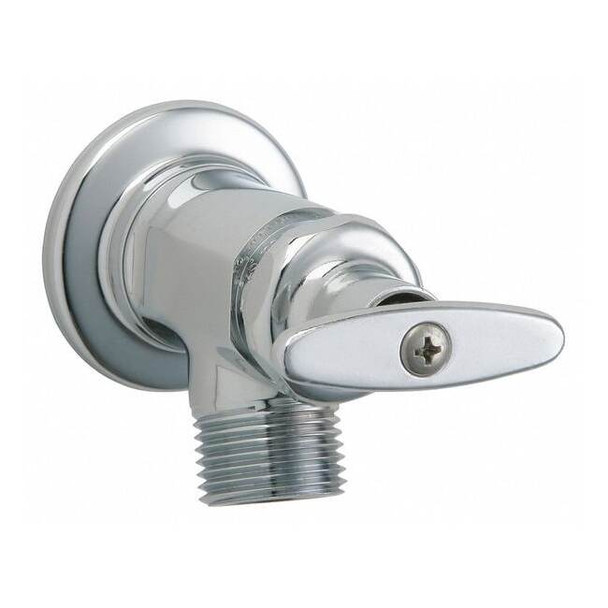 Straight Sill Faucet, Single Hole Mount, Polished Chrome 1 Hole