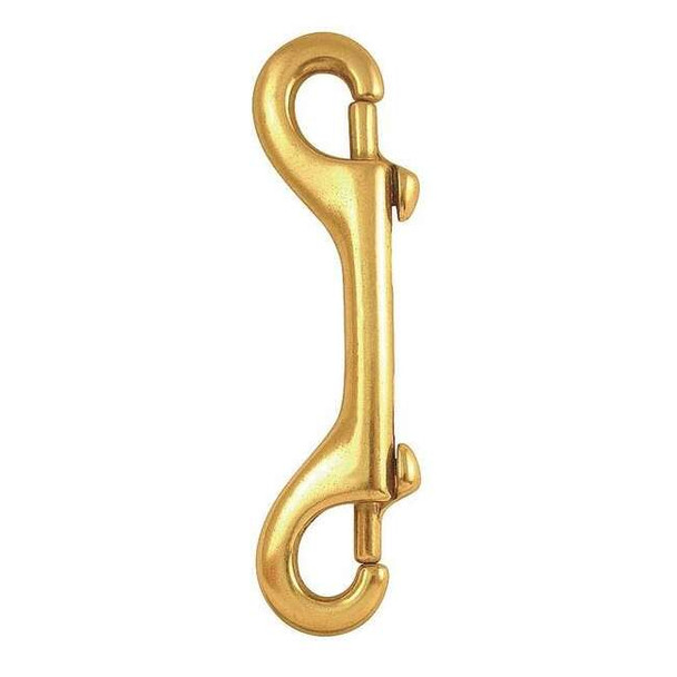 Lucky Line Slide Bolt Snap, Bronze, 7/16 in Eye Dia 4FCJ5
