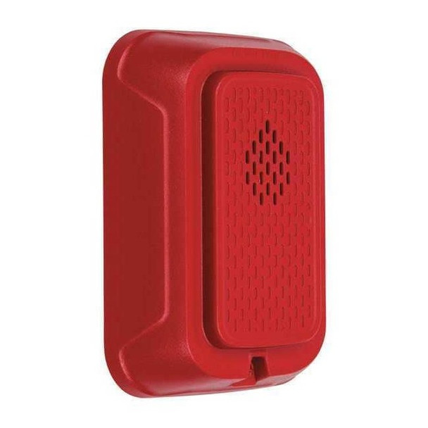 System Sensor Horn,Marked Fire,Red HRL