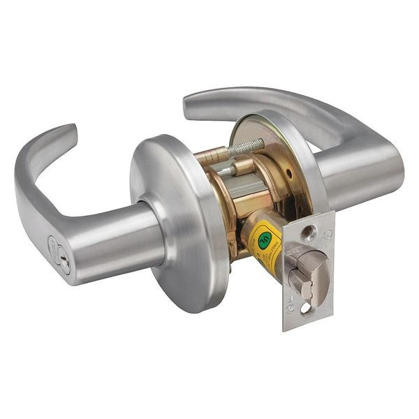 Best Lever Lockset, Mechanical, Storeroom 9K37D14DS3626