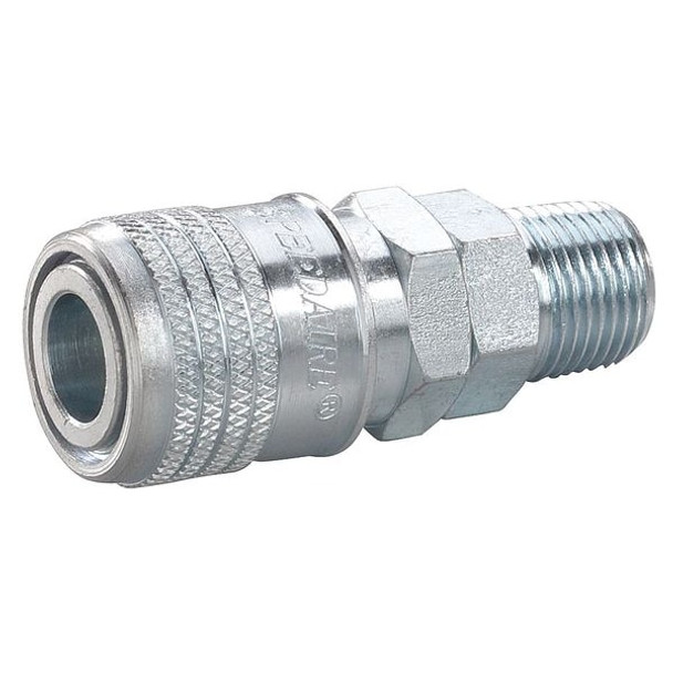 Speedaire Quick Connect,Socket,1/4" Body,1/4"-18 30E711