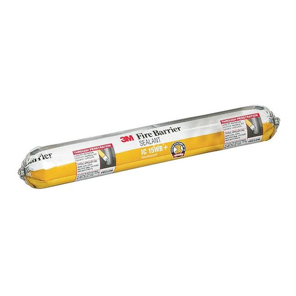 3m Fire Barrier Sealant,20 oz.,Yellow IC-15WB+-20OZ
