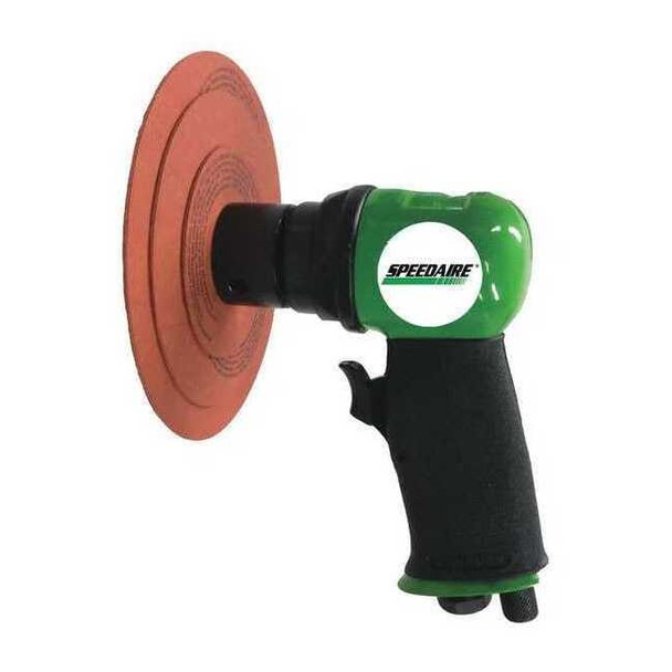 Speedaire Air Random Orbital Sander,5-3/4 in. L 48LZ97