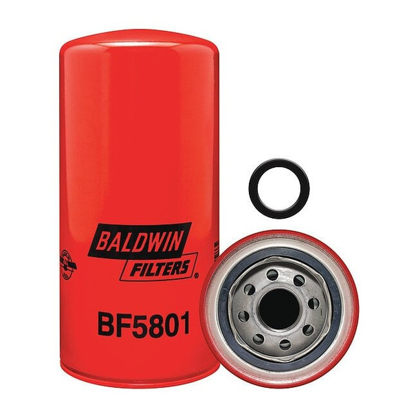 Baldwin Filters Fuel Filter,8-1/32 x 3-11/16 x 8-1/32 In BF5801