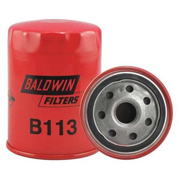 Baldwin Filters Oil Filter,Spin-On,Full-Flow B113