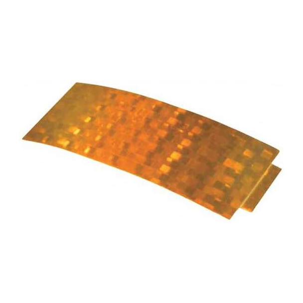 Grote Reflector, Yllw, Rectangular, 3-13/16" dia. 41153
