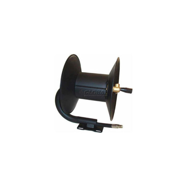 MTM Hydro 27.0004 3/8"" X 50' Capacity 4000 PSI Steel Pressure Washer Hose Reel
