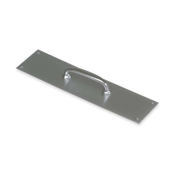 Rockwood Door Pull Plate, Brass, 12"L x 3"W, 0.05" Proj. 132 x 70A.3