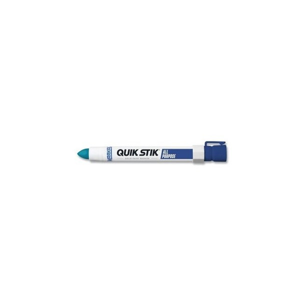Quik Stik® All Purpose Solid Paint Marker, 11/16 in Tip, 6 in L, Blue
