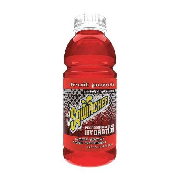 Sports Drink, Regular, 20 oz ready to drink, Fruit Punch, PK24