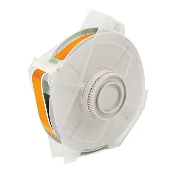 Brady Label Tape Cartridge, Orange, Labels/Roll: Continuous 113154