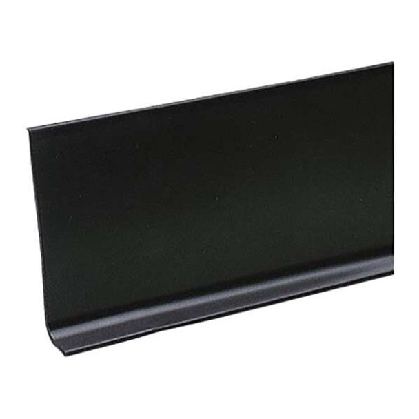 Manufacturer Varies Wall Base Molding, PVC Vinyl, Black, 720 in L, 4 in H 2RRW9