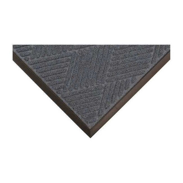 Condor Entrance Mat, Polypropylene, 3/8 in Thick, Blue, 3 ft W x 4 ft L 6NTK8