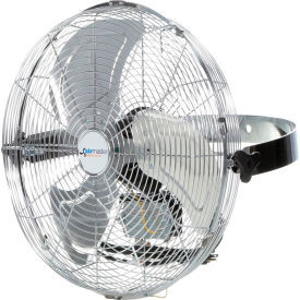 Airmaster 20"" Workstation Fan w/ Yoke Mount Open Drip Proof Motor 3390 CFM 1/5