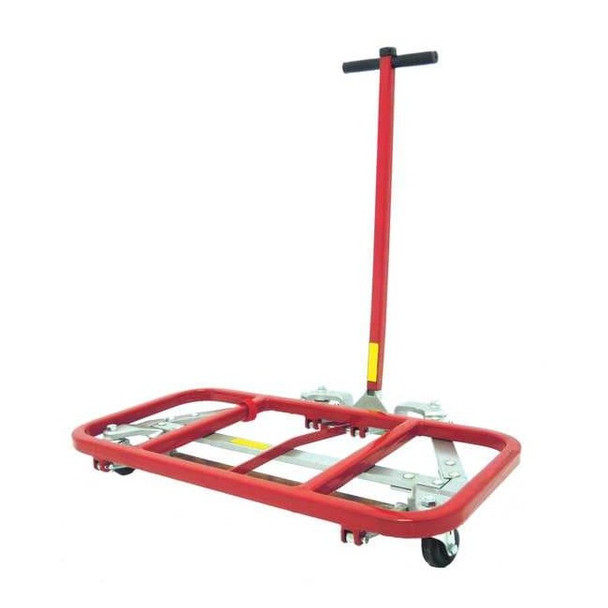 Dayton Desk Mover, 600 lb. Cap, 16"D x 46"W x 9-3/4"H 30E985