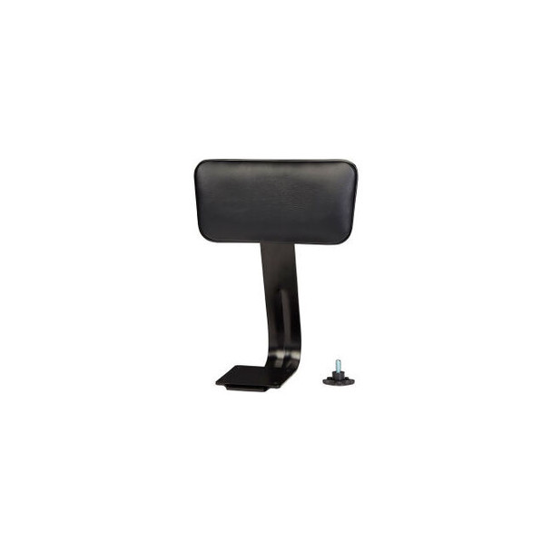 Padded Vinyl Backrest for Interion Shop Stools - Black