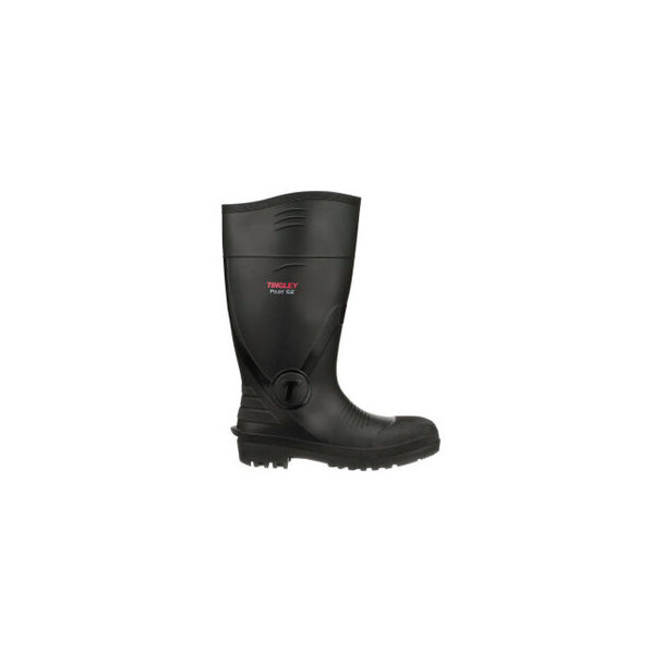 Tingley Pilot G2 Knee Boot Plain Toe 15""H Size 4 Black