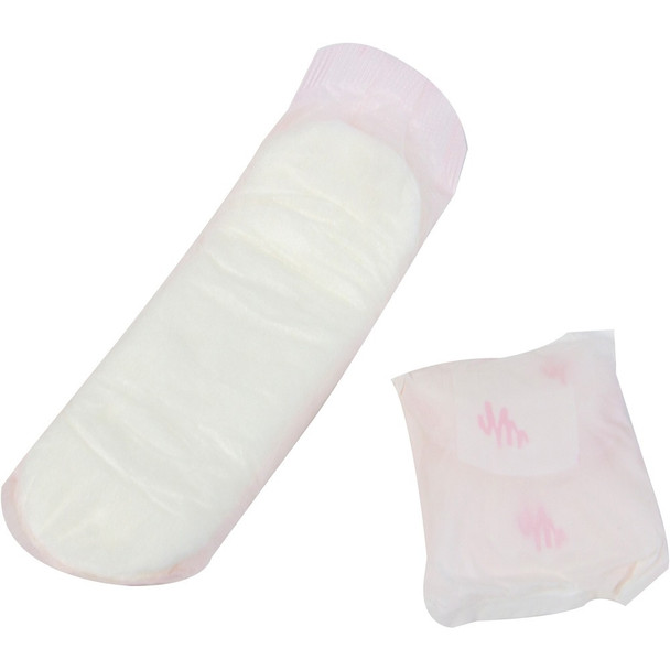 Hospeco Regular Maxi Pads - Maxi - Comfortable, Individually Wrapped/ - 1 Carton