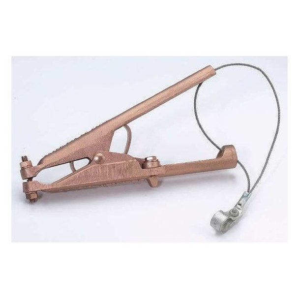 Burndy Hand Clamp, Copper Alloy, 1 3/16 in GIE4CG3
