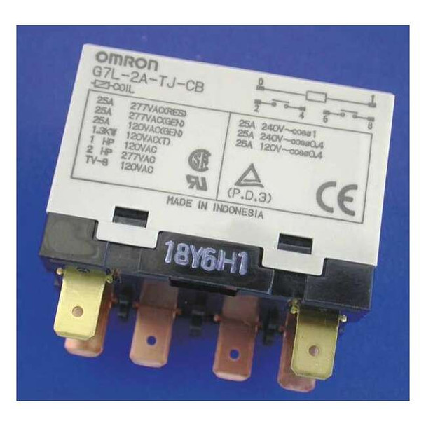 E-Bracket, Enclosed Power Relay, Square, 30 A, 6, Quick Connect