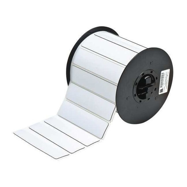 Brady Raised Panel Label, White, Labels/Roll: 340 B30EP-174-593-WT