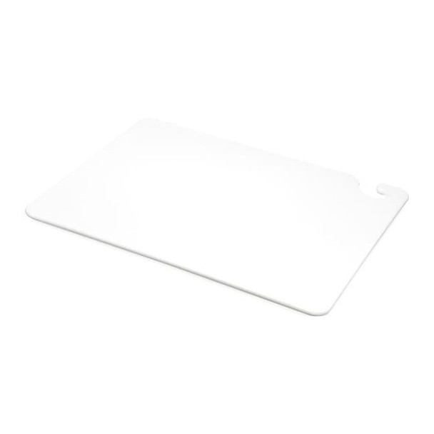 San Jamar Cutting Board,20 x 15 x 1/2 In,White CB152012WH