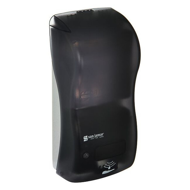San Jamar Soap/Sanitizer/Lotion Disp,BLK,900 mL SH900TBKGR