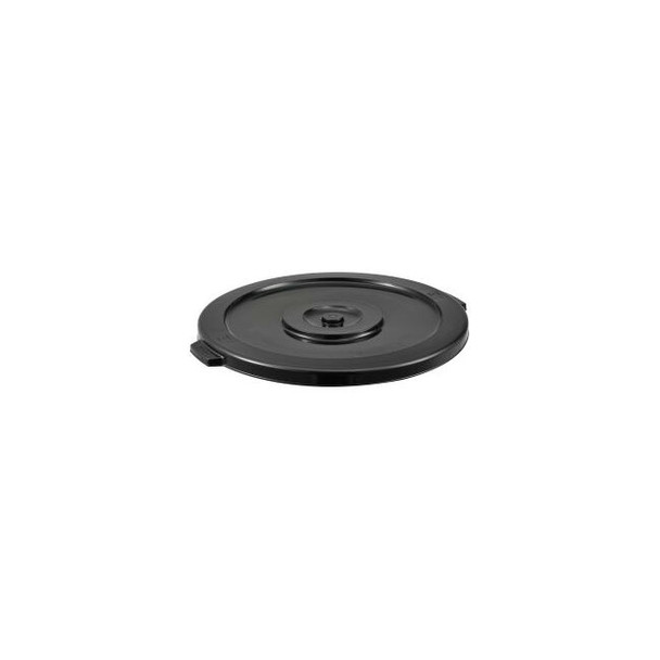 Global Industrial Plastic Trash Can Lid - 32 Gallon Black