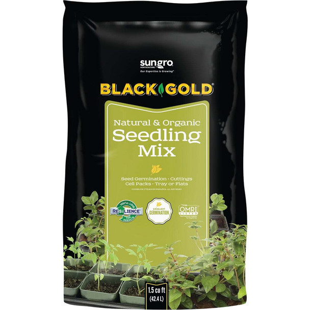 Black Gold 1.5 Cu. Ft. 18 Lb. All Purpose Container Potting Seed Starting Mix