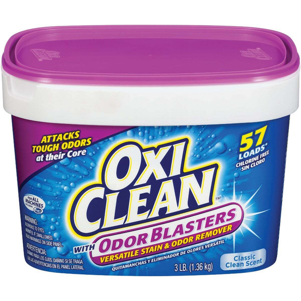 OxiClean 3 Lb. Odor Blasters Versatile Laundry Stain & Odor Remover 57037-95068