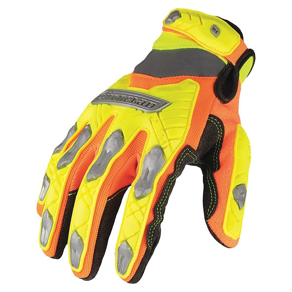 Ironclad Performance Wear Impact Resistant Gloves,Orange,S,PR IEX-HZiL1-02-S