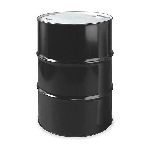 Closed Head Transport Drum, Steel, 55 gal, Lined, Black