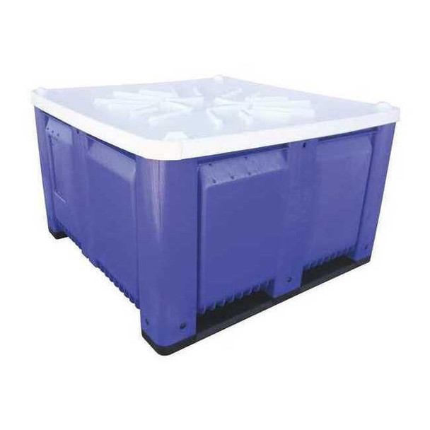 Decade Products White Plastic Bulk Container Lid M48L-110